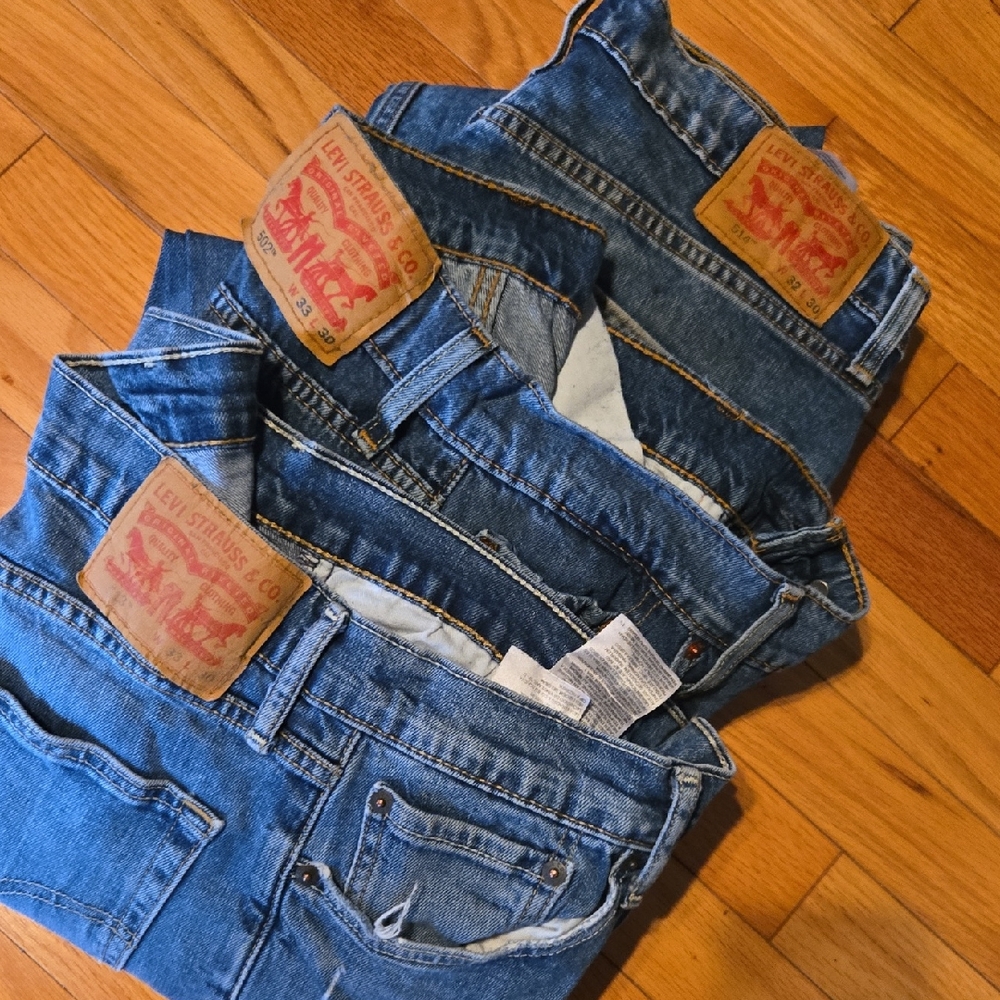 Levi's Mens Blue Jeans